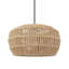Paquet de 1 lustre en corde et chanvre en chanvre (ampoule non incluse)
