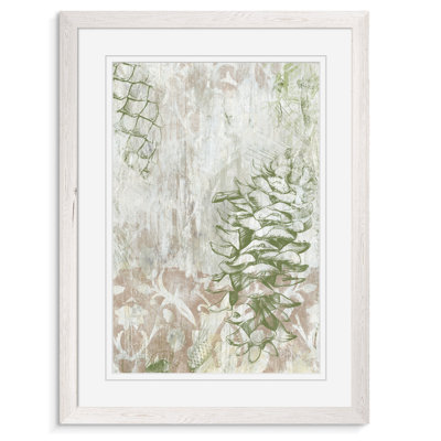 « pinecone fresco ii » par paul cezanne-cadre photo, reproduction d’art