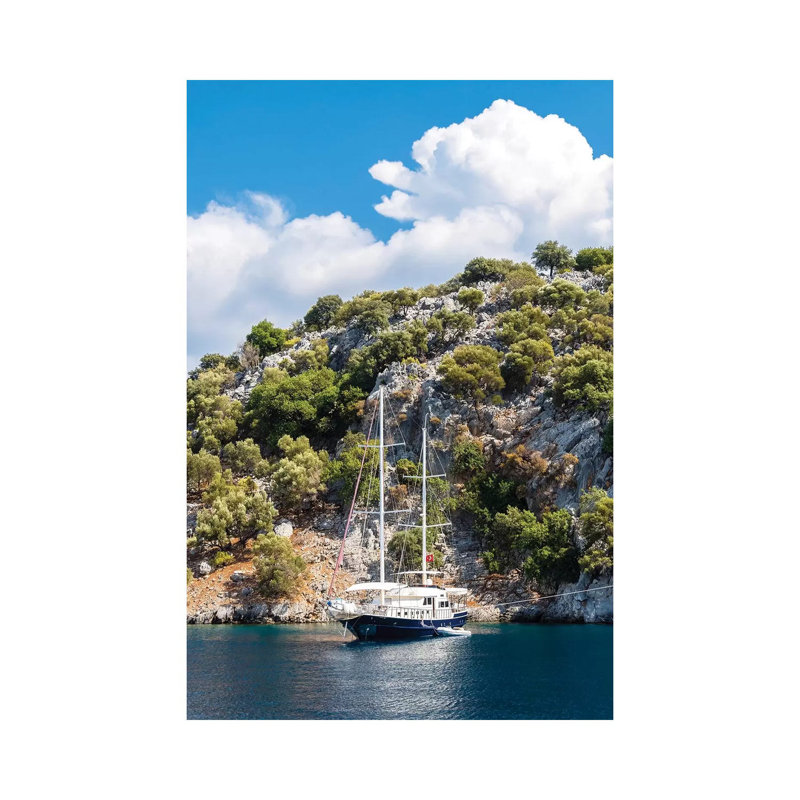 Yachting by Nejdet Duzen - Wrapped Canvas Gallery-Wrapped Canvas Giclée, 30.48 cm H x 45.72 cm W