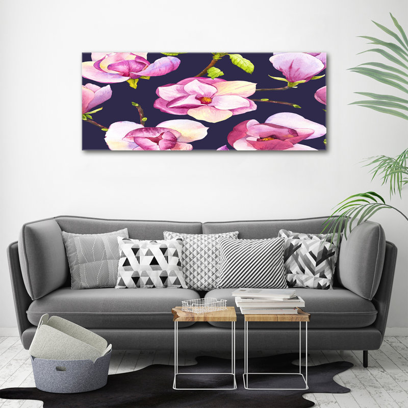 Magnolia - No Frame Print on Canvas