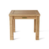 Outdoor Square Teak Side Table