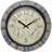Outdoor Round Plastic Wall Clock 18 Inches - Multi-Color