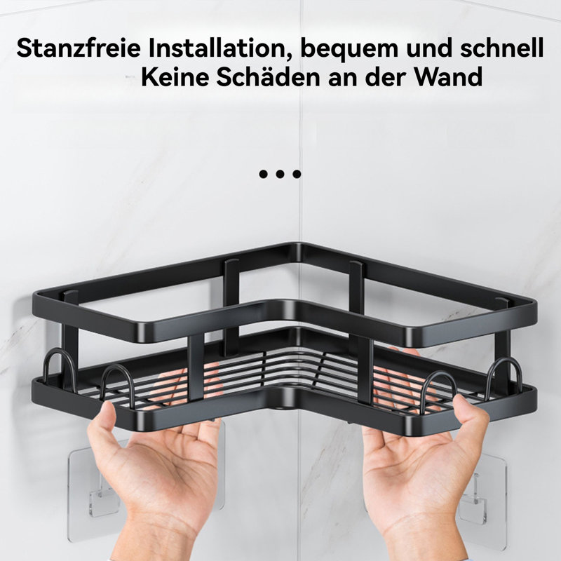 Wall Mounted Required Shower Caddy