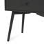 Table d'appoint fonctionnelle en MDF Mid-Century, parfaite pour le salon