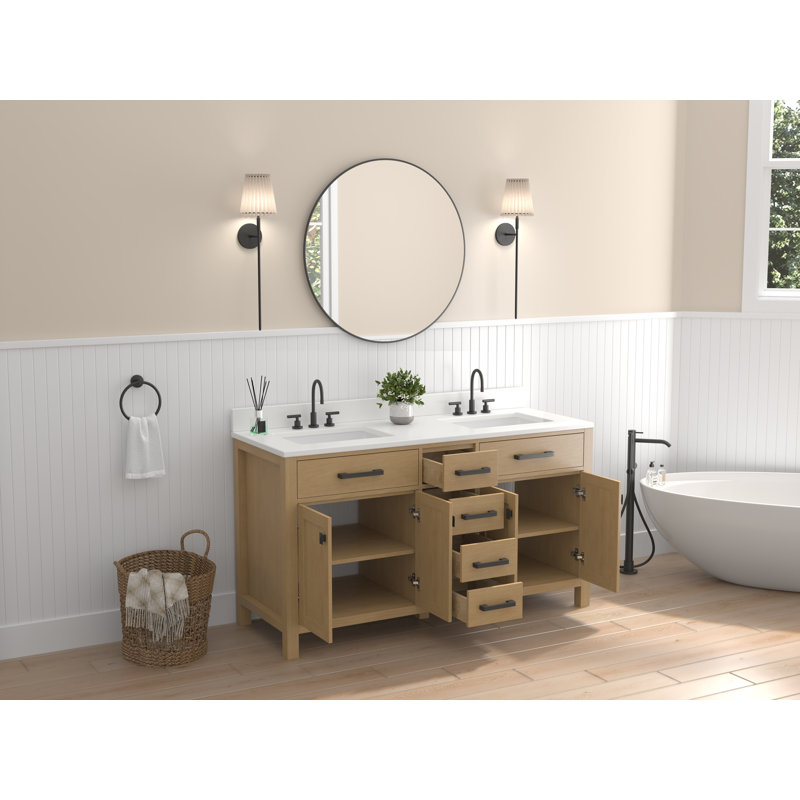 Ensemble de meuble-lavabo double 60 po Rella