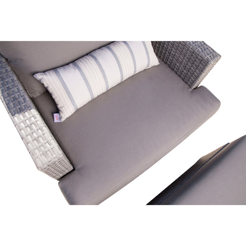Belmont Seating Set - Chair W/ Pillow (2-Pack), Gray