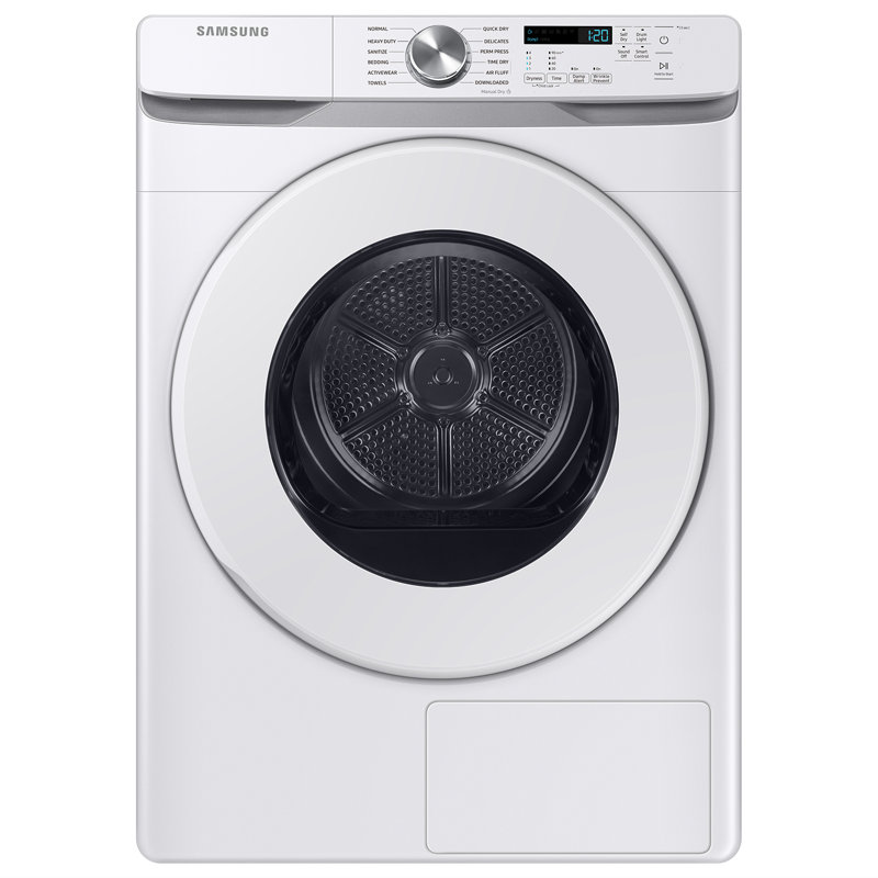 Samsung 4.5 cu. ft. Front Load Washer and 7.5 cu. ft. Ventless Heat Pump Dryer with Sensor Dry