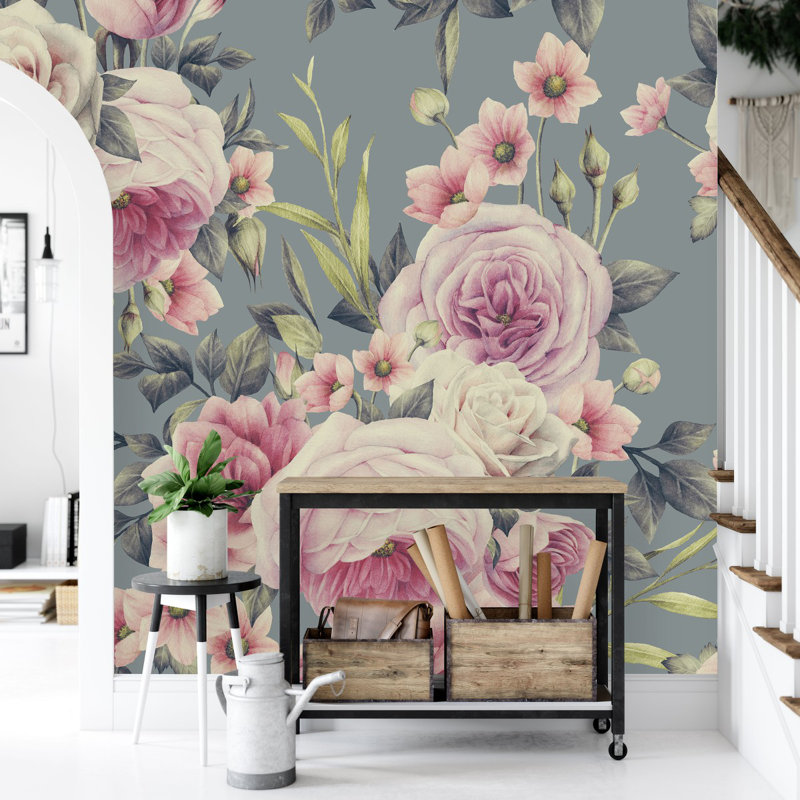 Peel & Stick Wall Mural, 8.34' W x 8.34' L