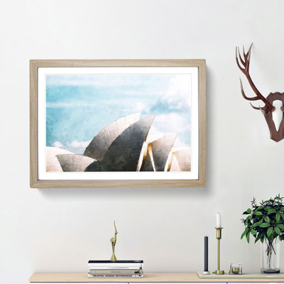 Sydney Opera House In Australia - Single Picture Frame Painting on MDF