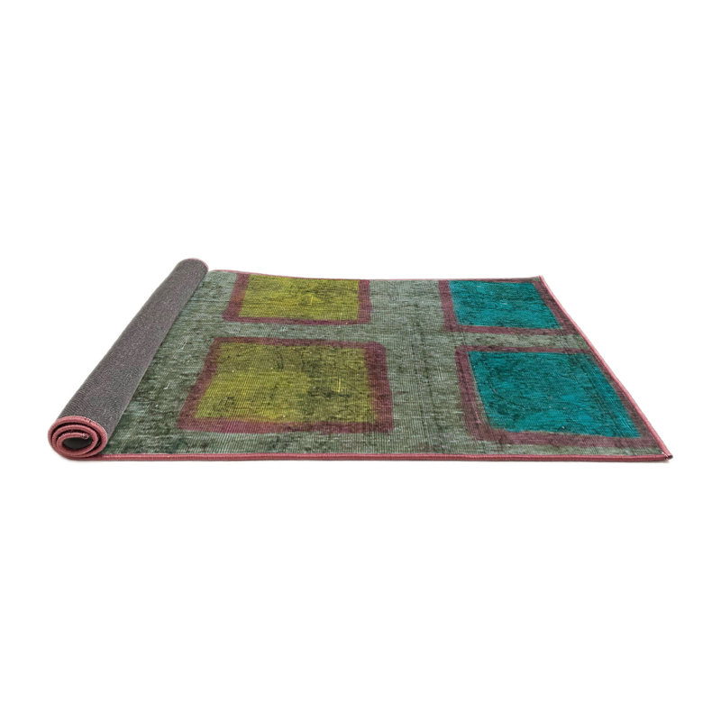 Abstract Indoor Rug, Square 4'