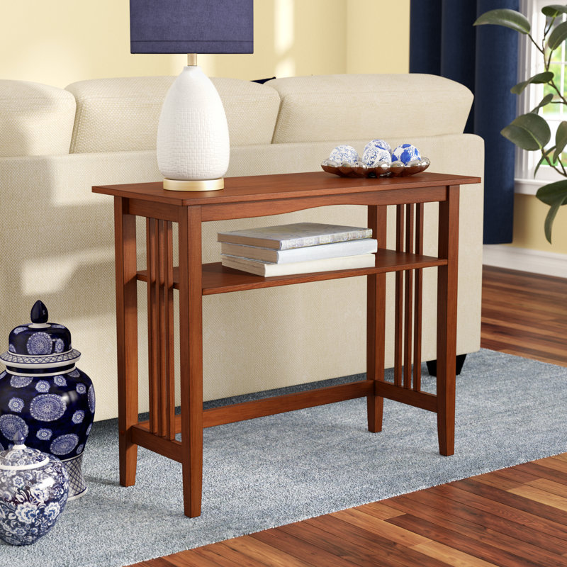 Wenger 36'' Console Table, Ash Brown