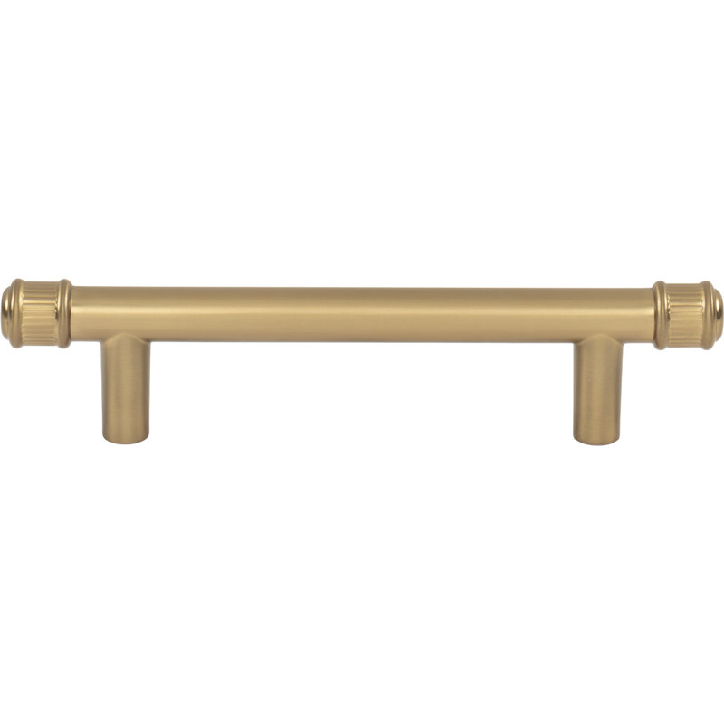 Elland 3 3/4" Center to Center Bar Pull, Gold, 3 3/4"