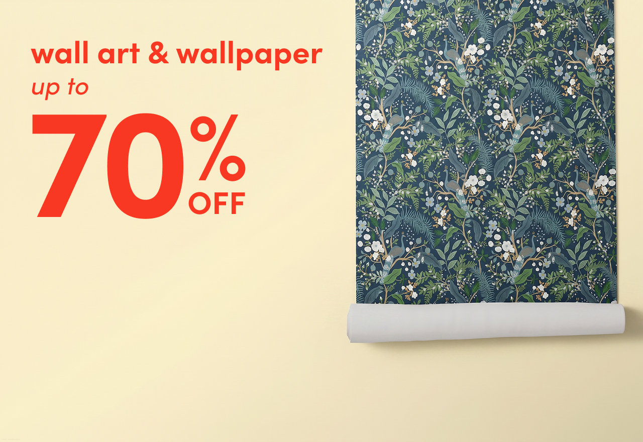 wall art & wallpaper sale