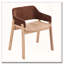 Chaises de salle à manger rembourrées avec accoudoirs