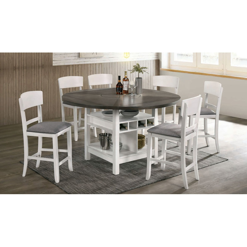 Arthurene rond 60 po, Blanc