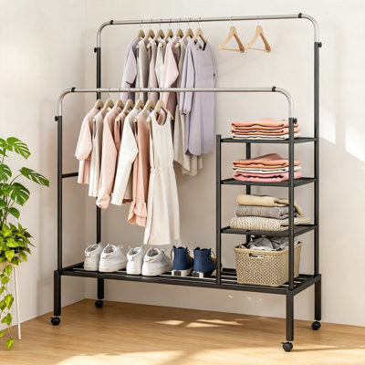 130cm Adjustable Clothing Rack