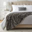 Jeté en fausse fourrure Luxury Tissavel