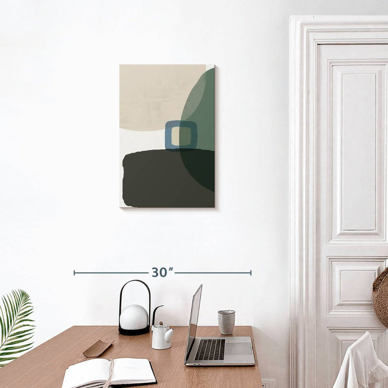 Avery Mid-Century abstrait I, H 24 po x l 16 po