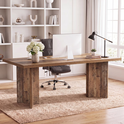 Bureau de direction 63 po Farmhouse