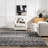 Amandine Moroccan Power Loom Performance Black Rug-2004706411