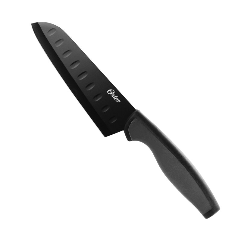 Ensemble de couteaux santoku en acier inoxydable 2 pièces Oster Slice Craft