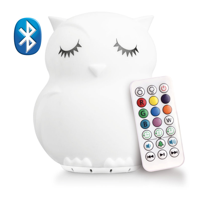 LumiPets® LED Colour Changing Night Light Bluetooth Speaker With Remote