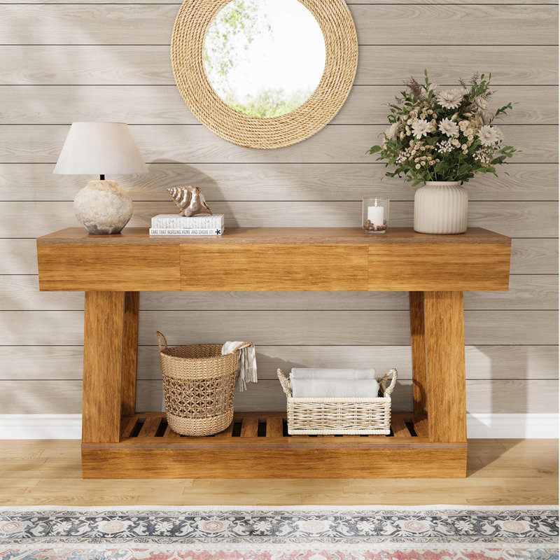 Console avec tiroir Farmhouse
