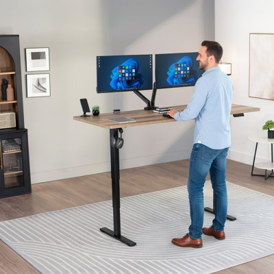 Poste de travail debout 71 po x 30 po Vivo Electric