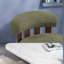 Ensemble de 2 fauteuils d'appoint, en boucle et en bois massif, de style lounge moderne pour la maison