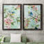 «Asbury Garden Song I», ensemble de 2 peintures sur toile encadrées-379428368-379428375