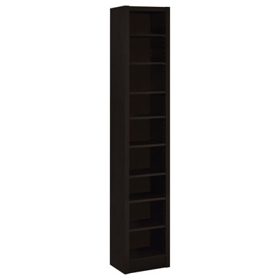 Rectangular Multi-Tier Bookcase with Open Storage Design