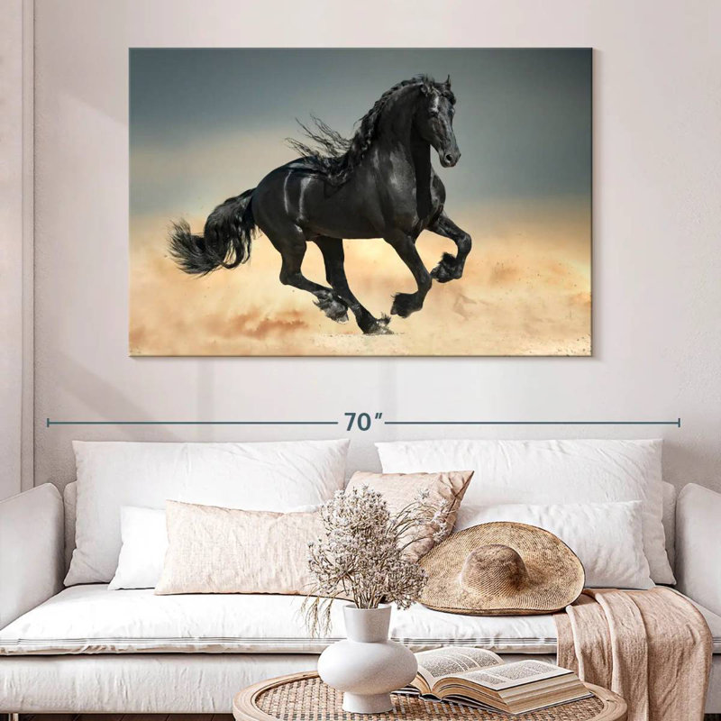Brampt Black Desert Horse