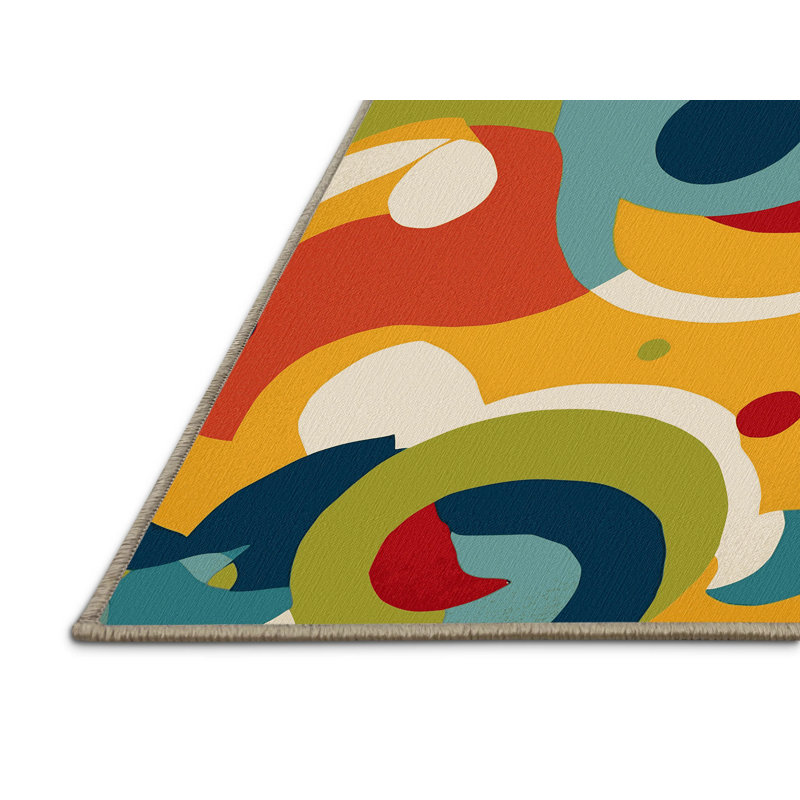 Dynamic Prime Streak Rug, Square 4'