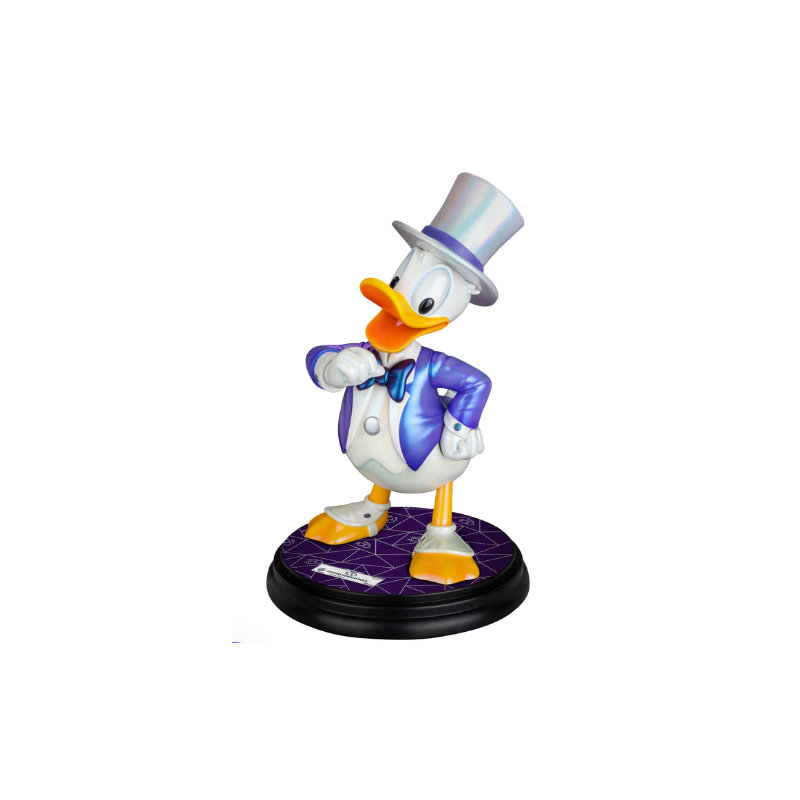 Disney 100 Years of Wonder Tuxedo Donald Duck Master Craft Table Top Statue