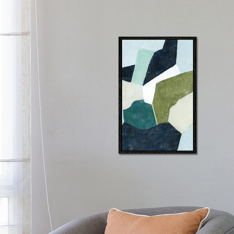 Dirty Martini I by Grace Popp - Floater Frame Gallery-Wrapped Canvas Giclée on Canvas, 66.04 cm H x 45.72 cm W, Black