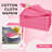 100% Cotton Dinner Napkins - (18x18, Baby Pink)-628864868-628864864