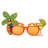 Palm Tree & Parrot Fanci-Frames