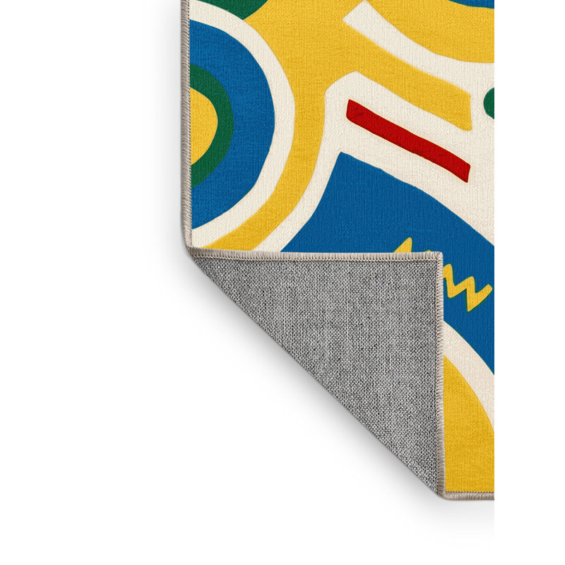 Jolly Pop Rug, Rectangle 2' x 3'