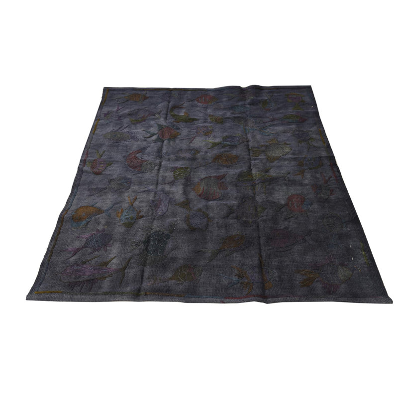 Tapis gris Nathanael