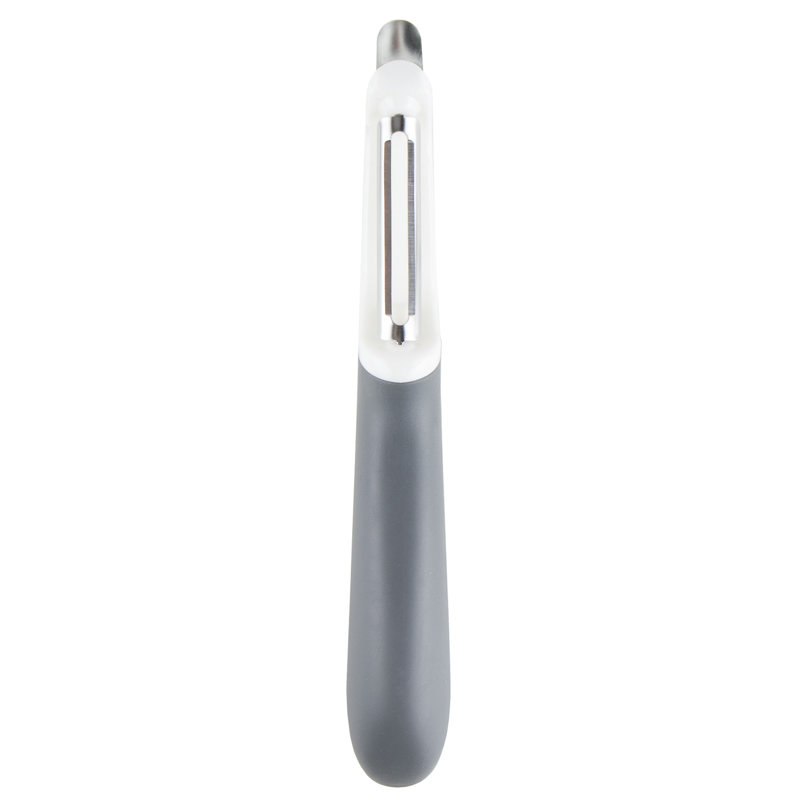 Tovolo Straight Peeler - Charcoal/White