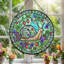 Panneau de vitrail Snail Garden, 7,8 heures-770484837