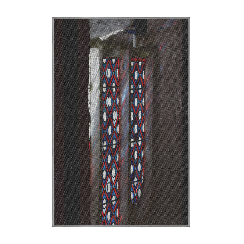 Tapis brun Cohutta, Rectangle 2 pi x 5 pi