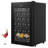 24 Bottles Wine Cooler Refrigerator,Freestanding Compact Wine Fridge with Digital Control for Fridge With 40-66F Digital Temperature Control Glass Door
