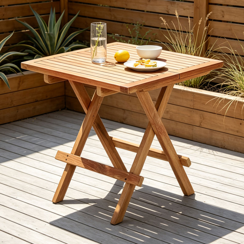 Table d'appoint d'extérieur 20 po, 1