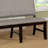 Gross Linen Blend Upholstered Bench-657734307