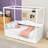 Karalin Twin 2 Drawers Wood Canopy DayBed-393888557