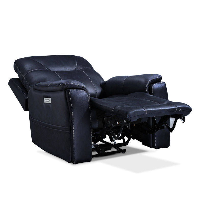 Fauteuil inclinable standard de 42 po de largeur Aveneil, Bleu océan