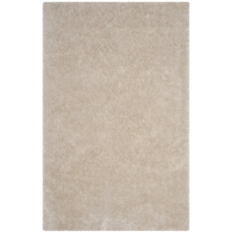 Jayne Shag Hand Tufted Performance Solid Color Rug