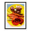 Roasted Vegetables on Yellow Plate Print-65849327-132457226
