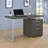 Rectangle Office Desk With Storage Drawers-1367204039